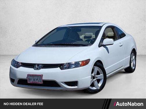 Taffeta White 2007 Honda Civic EX