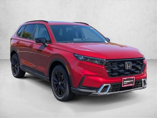 Radiant Red Metallic 2026 Honda CR-V Hybrid Sport Touring AWD
