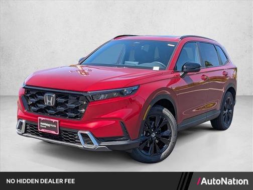 Radiant Red Metallic 2026 Honda CR-V Hybrid Sport Touring AWD