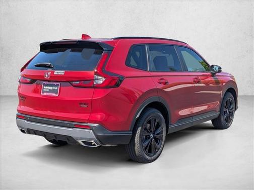 Radiant Red Metallic 2026 Honda CR-V Hybrid Sport Touring AWD