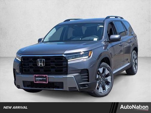Modern Steel Metallic 2026 Honda Pilot Elite