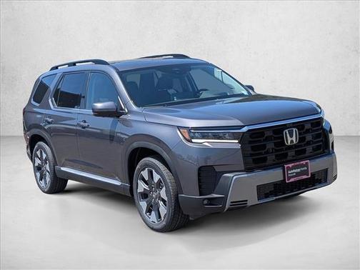 Modern Steel Metallic 2026 Honda Pilot Elite