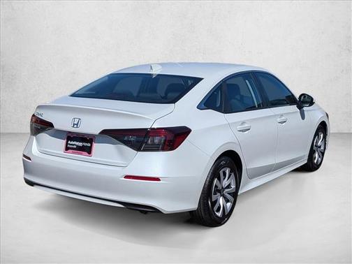 Platinum White Pearl 2026 Honda Civic LX