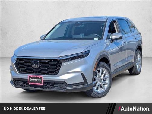 Solar Silver Metallic 2026 Honda CR-V EX AWD