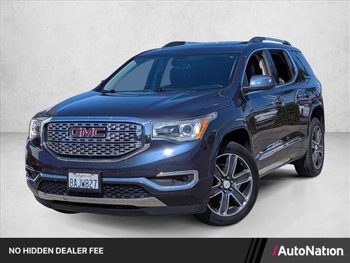 Blue Steel Metallic 2018 GMC Acadia Denali