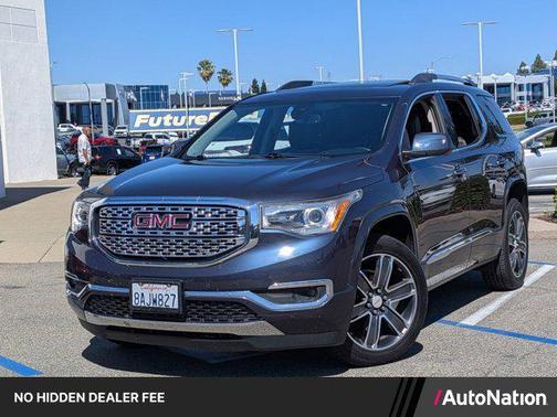 Blue Steel Metallic 2018 GMC Acadia Denali