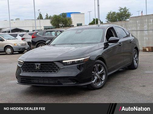 Crystal Black Pearl 2024 Honda Accord EX