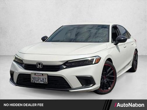White 2023 Honda Civic Sport