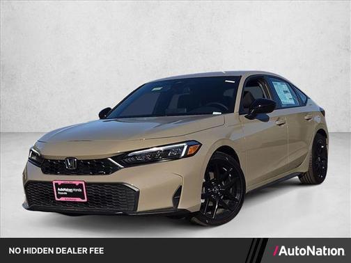 Sand Dune Pearl 2026 Honda Civic Sport