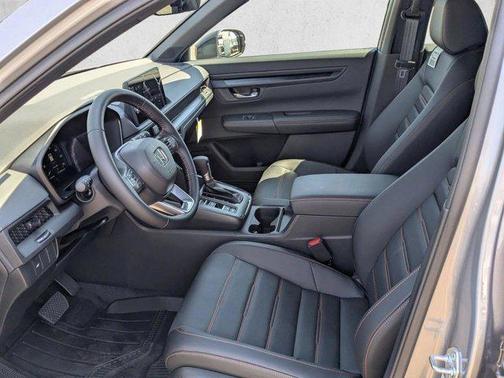 Solar Silver Metallic 2026 Honda CR-V Hybrid Sport-L FWD