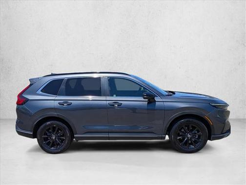 Meteorite Gray Metallic 2024 Honda CR-V Hybrid Sport FWD
