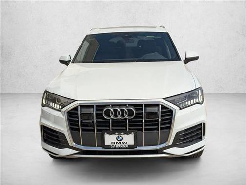 Glacier White Metallic 2023 Audi Q7 45 Premium Plus