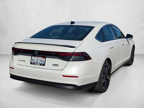 Platinum White Pearl 2023 Honda Accord Hybrid Sport