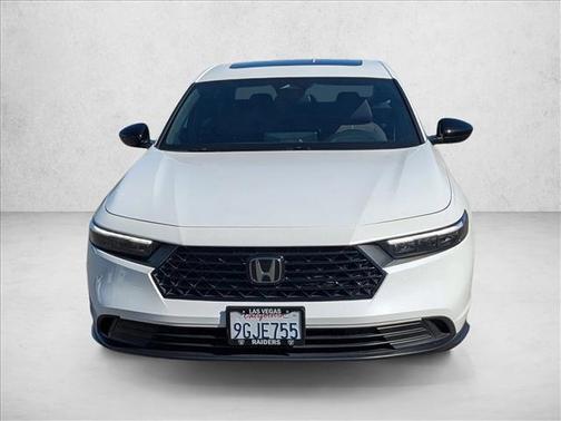 Platinum White Pearl 2023 Honda Accord Hybrid Sport