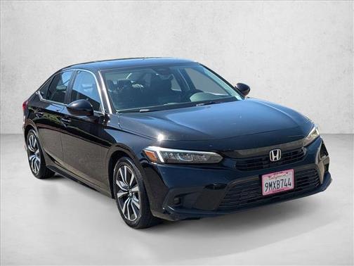 Crystal Black Pearl 2022 Honda Civic EX