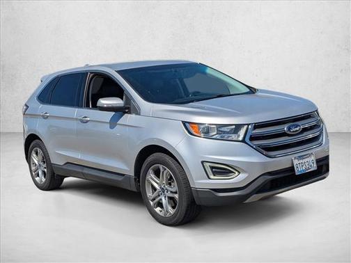 Ingot Silver Metallic 2015 Ford Edge Titanium