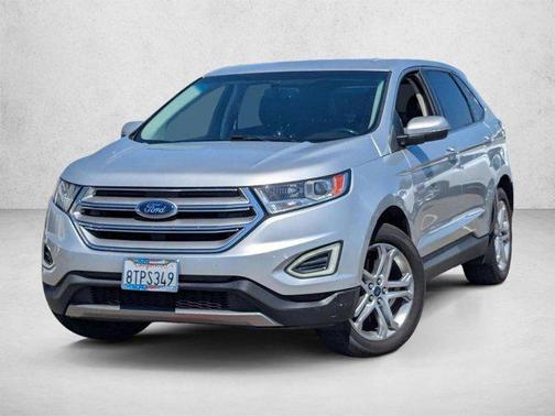 Ingot Silver Metallic 2015 Ford Edge Titanium