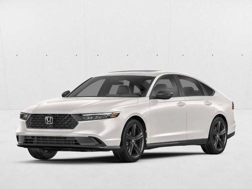Platinum White Pearl 2023 Honda Accord Hybrid Sport-L
