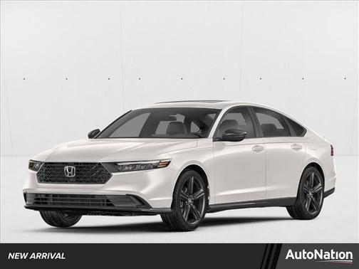 Platinum White Pearl 2023 Honda Accord Hybrid Sport-L