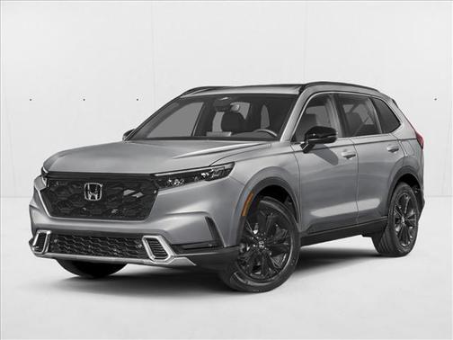 Solar Silver Metallic 2025 Honda CR-V Hybrid Sport Touring AWD