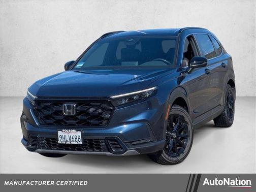 Canyon River Blue 2024 Honda CR-V Hybrid Sport AWD