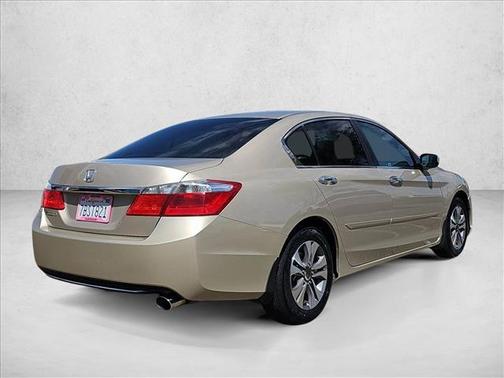 Beige 2013 Honda Accord LX