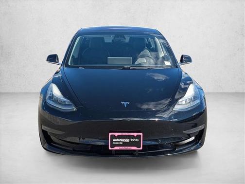 Solid Black 2019 Tesla Model 3 Mid Range