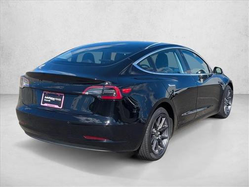 Solid Black 2019 Tesla Model 3 Mid Range