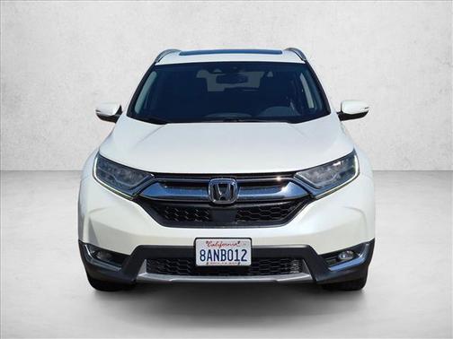 White Diamond Pearl 2017 Honda CR-V Touring