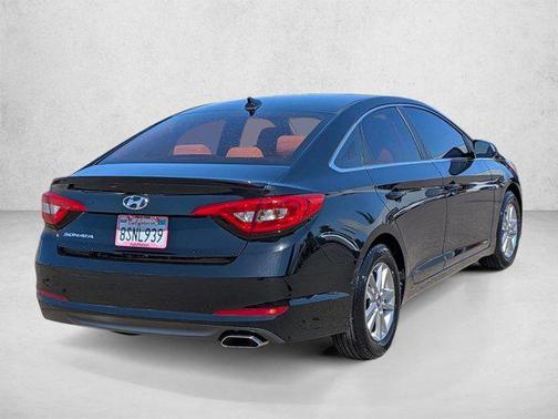 Phantom Black 2017 Hyundai SONATA SE