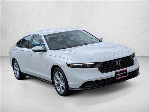 Platinum White Pearl 2026 Honda Accord LX 1.5T