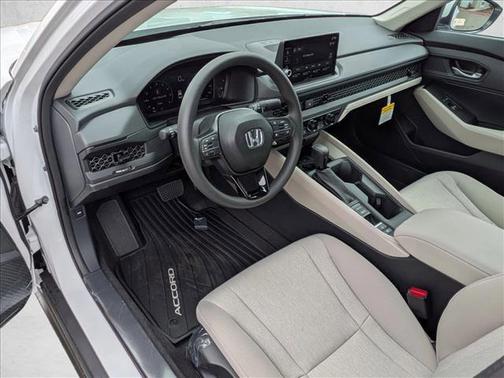 Platinum White Pearl 2026 Honda Accord LX 1.5T