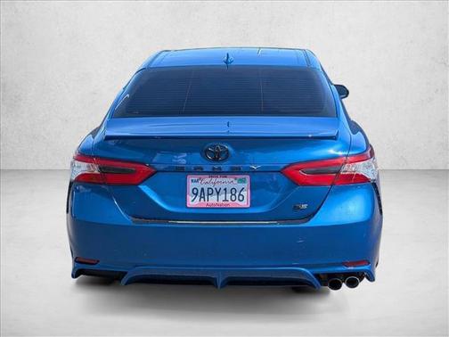 Blue Streak Metallic 2020 Toyota Camry SE