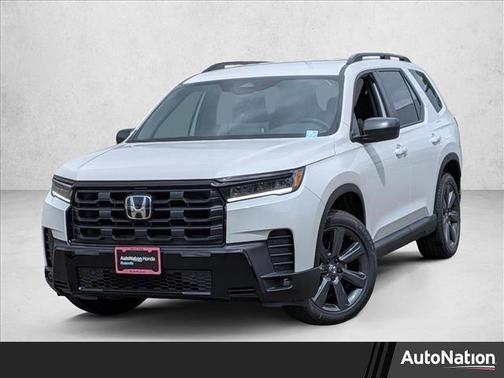 Platinum White Pearl 2026 Honda Pilot Sport