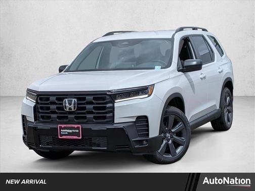 Platinum White Pearl 2026 Honda Pilot Sport