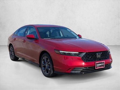 Radiant Red Metallic 2026 Honda Accord Hybrid EX-L