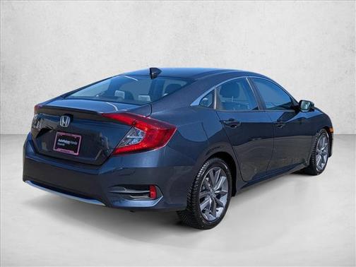 Cosmic Blue Metallic 2019 Honda Civic EX