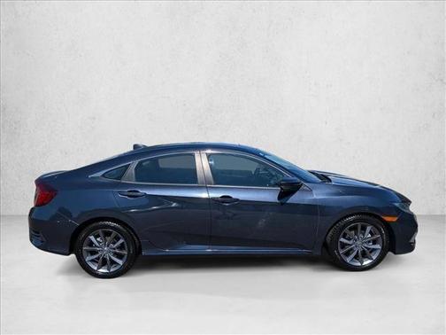 Cosmic Blue Metallic 2019 Honda Civic EX