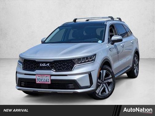 Silky Silver 2023 Kia Sorento Hybrid EX