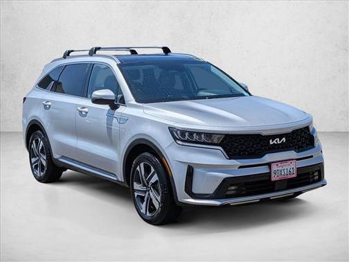 Silky Silver 2023 Kia Sorento Hybrid EX