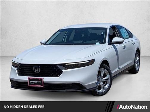 Platinum White Pearl 2026 Honda Accord LX 1.5T