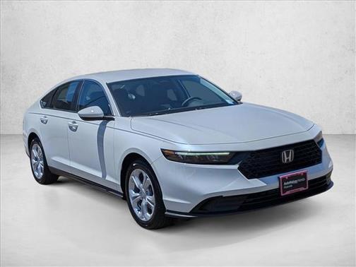 Platinum White Pearl 2026 Honda Accord LX 1.5T