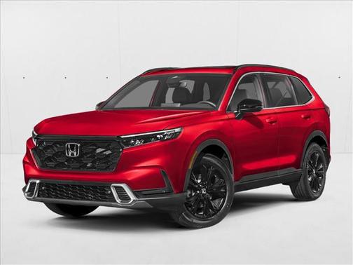 Radiant Red Metallic 2026 Honda CR-V Hybrid Sport Touring AWD