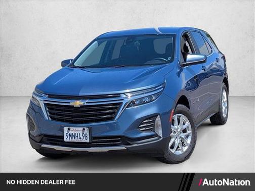 Lakeshore Blue Metallic 2024 Chevrolet Equinox 1LT