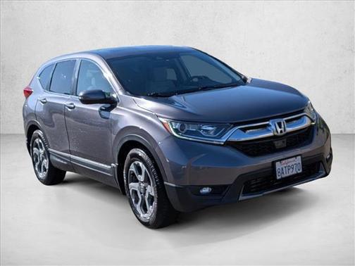 Silver/Gray 2017 Honda CR-V EX