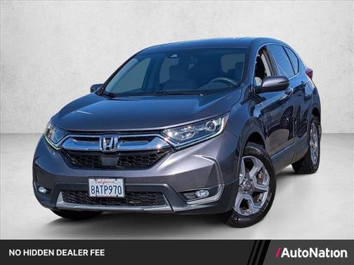 Silver/Gray 2017 Honda CR-V EX