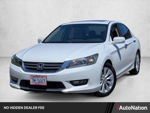 White Orchid Pearl 2015 Honda Accord EX