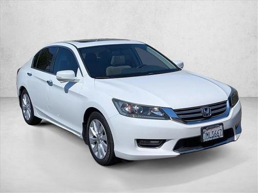 White Orchid Pearl 2015 Honda Accord EX