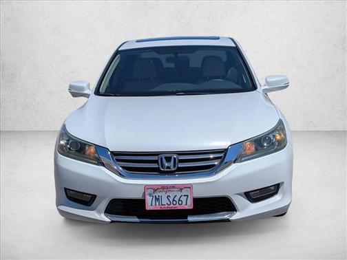 White Orchid Pearl 2015 Honda Accord EX