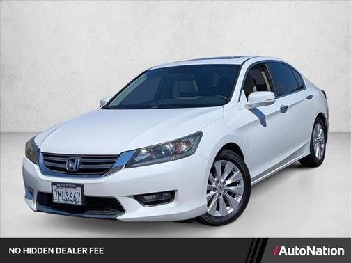 White Orchid Pearl 2015 Honda Accord EX